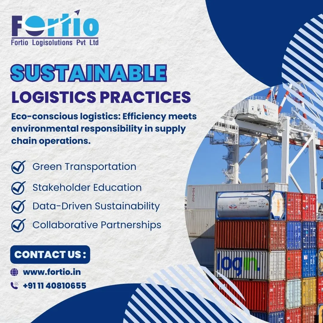 Sustainable Logistics Practices in Delhi