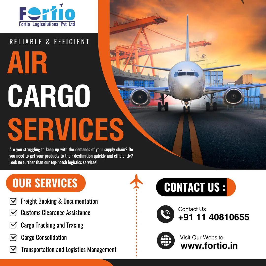 Elevate Your Logistics Experience with Fortio: Leading Air Cargo Services in Delhi