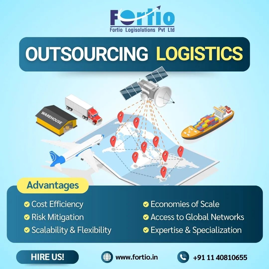 Advantages of Outsourcing Logistics in Delhi  