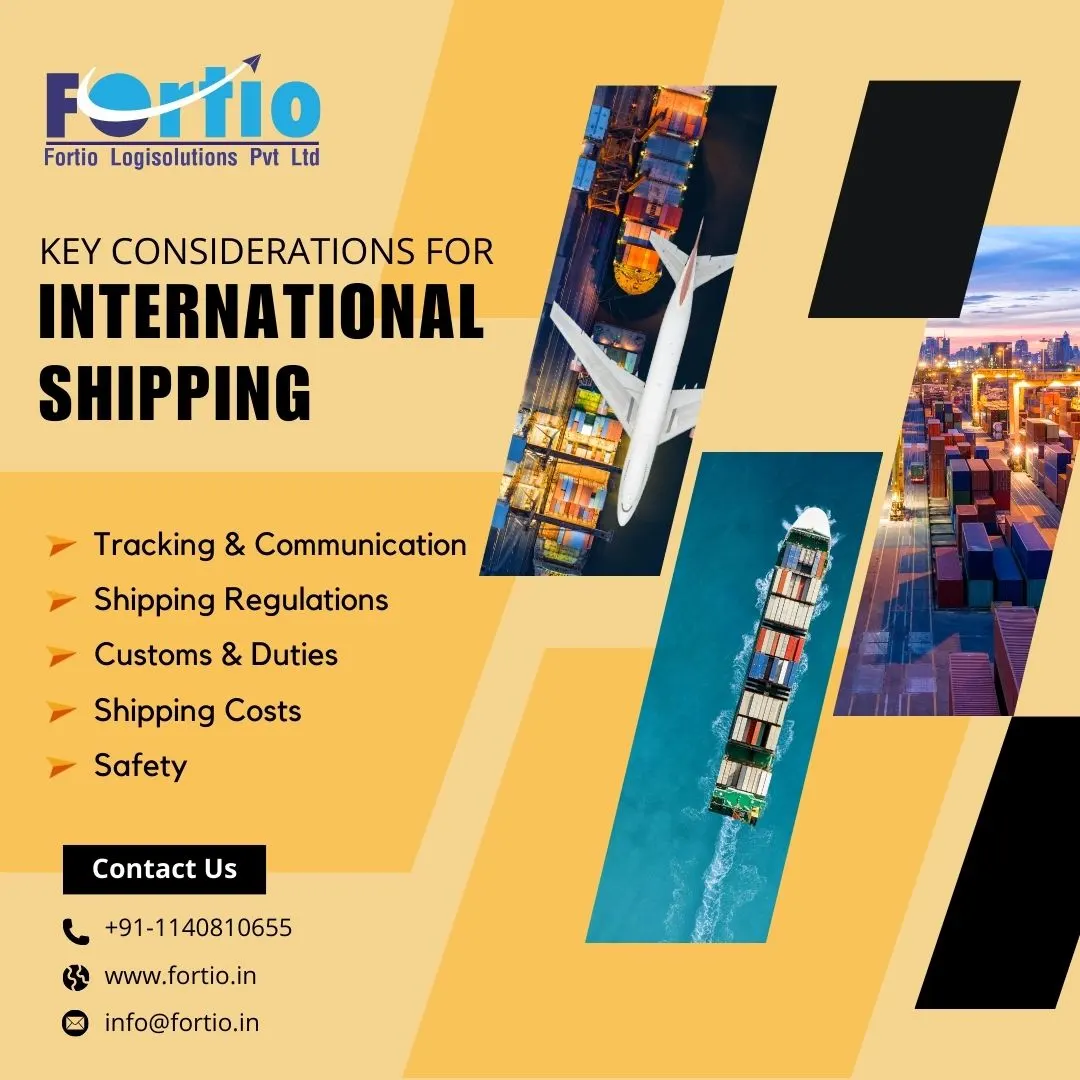 Key Considerations for International Shipping