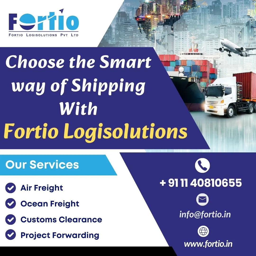 Best Shipping Logistics Companies in Delhi/NCR – Why Fortio Logisolutions Leads the Way