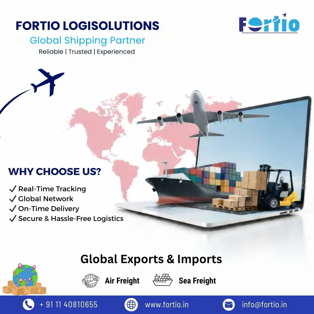 Ocean and Air Cargo Services in Delhi NCR – Reliable Global Logistics by Fortio LogiSolution