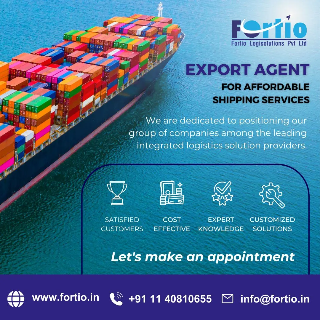 Export Agent in Delhi for Cost-Effective Shipping Services | Fortio