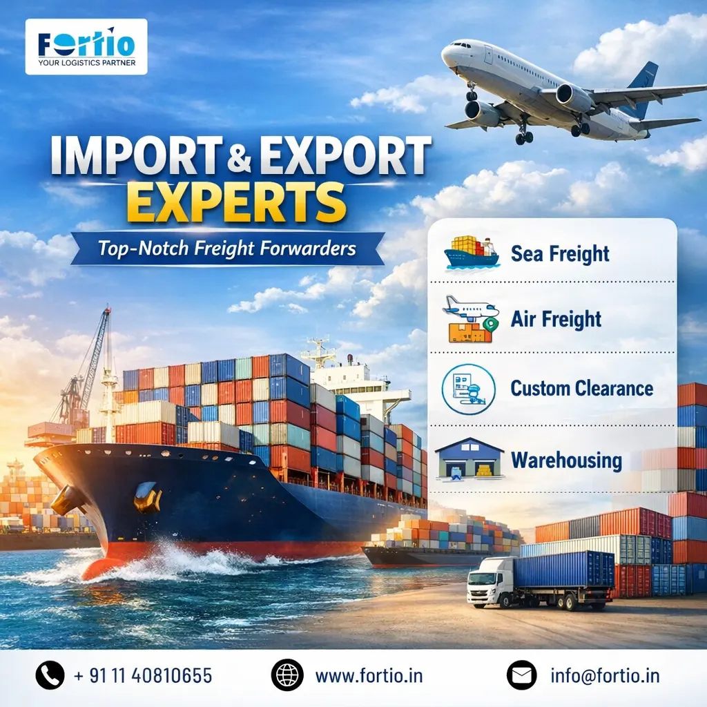 Best Ocean Freight Forwarders: How Fortio LogiSolution Powers Global Cargo Movement