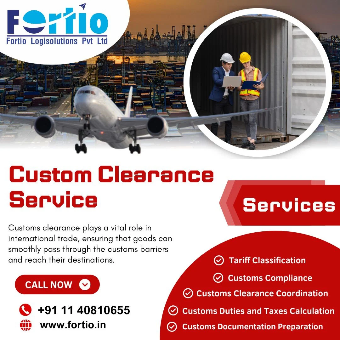 Custom Clearance Service in Delhi, India: Fortio Logisolutions