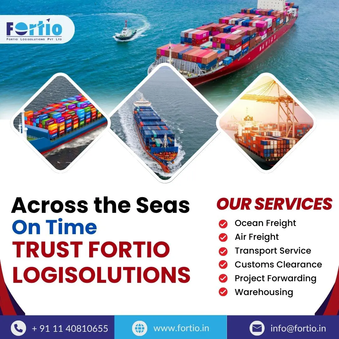 Maximize Global Reach with Reliable International Sea Freight by Fortio Logisolutions