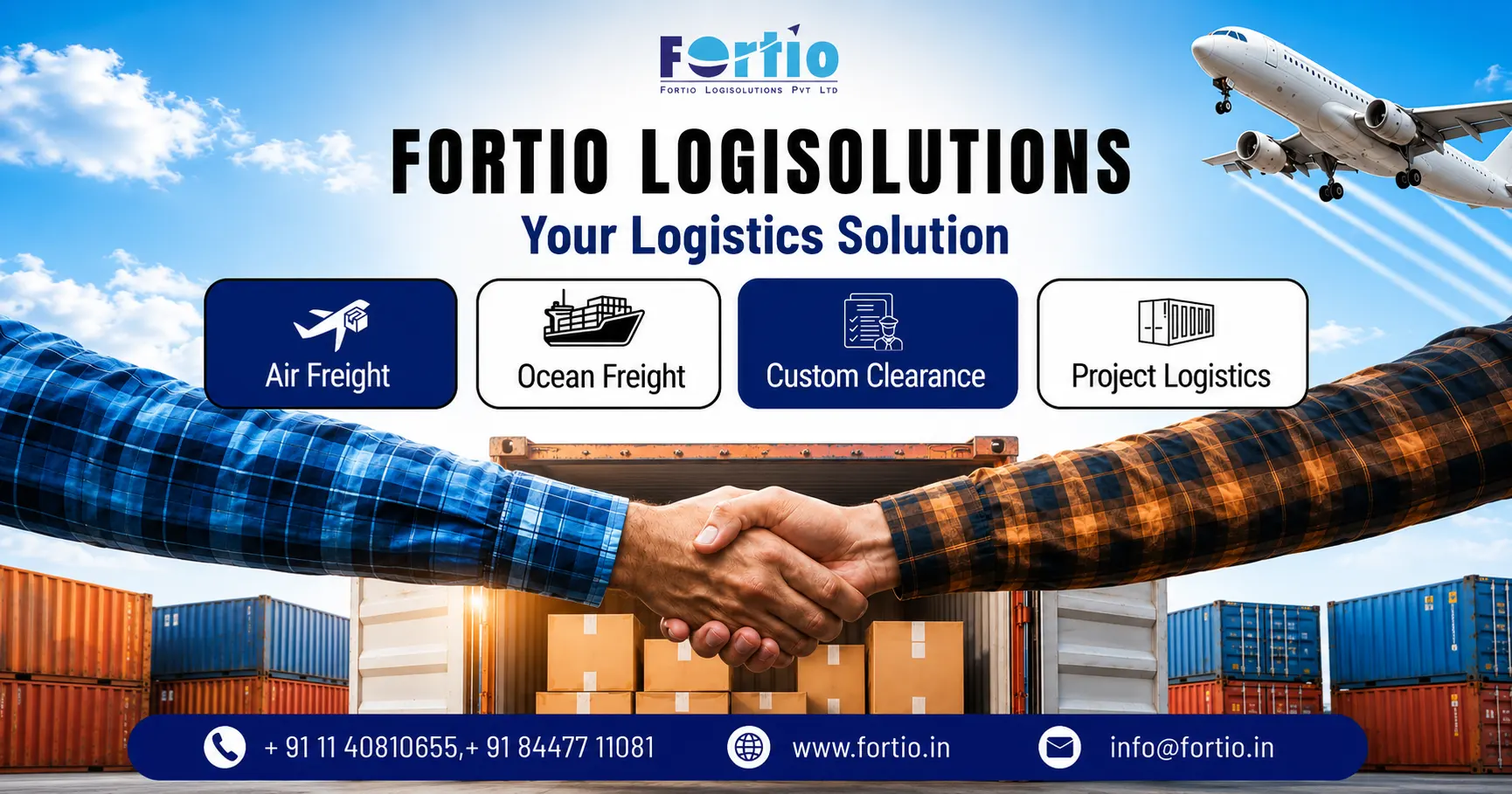 Custom Freight Company in Delhi/NCR: A Practical Guide by Fortio LogiSolutions